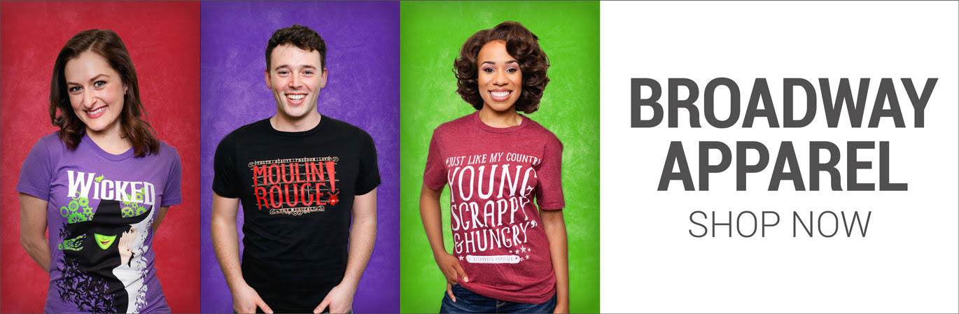 Broadway Tee Shirts and Apparel - Souvenirs and Merchandise