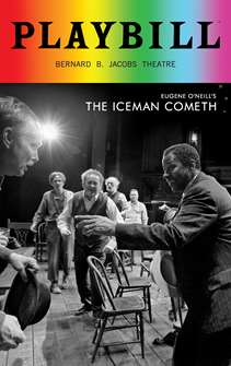 The Iceman Cometh - June 2018 Playbill with Rainbow Pride Logo 