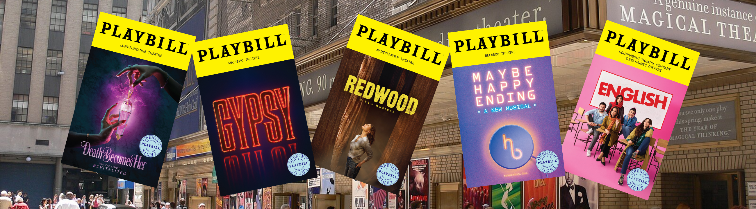 LIMITED EDITION PLAYBILLS