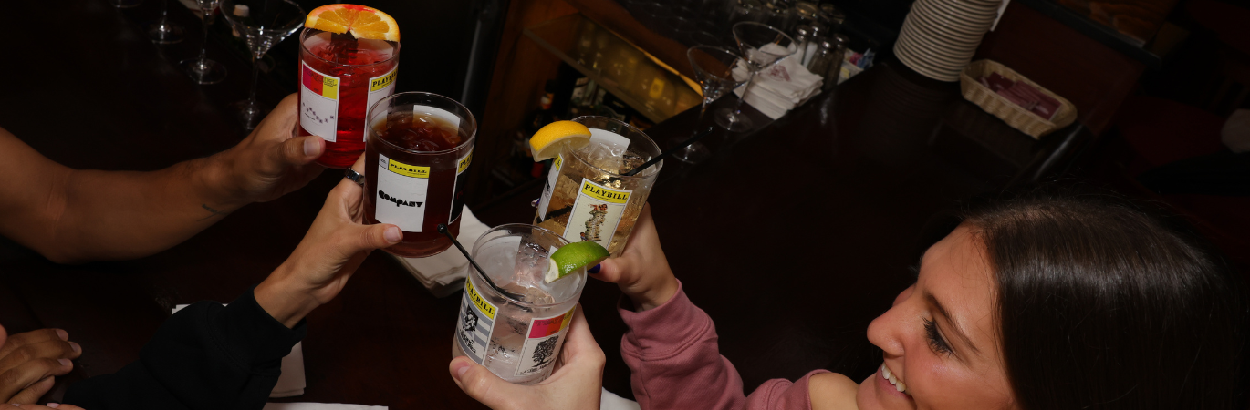 PLAYBILL DRINK AND KITCHENWARE