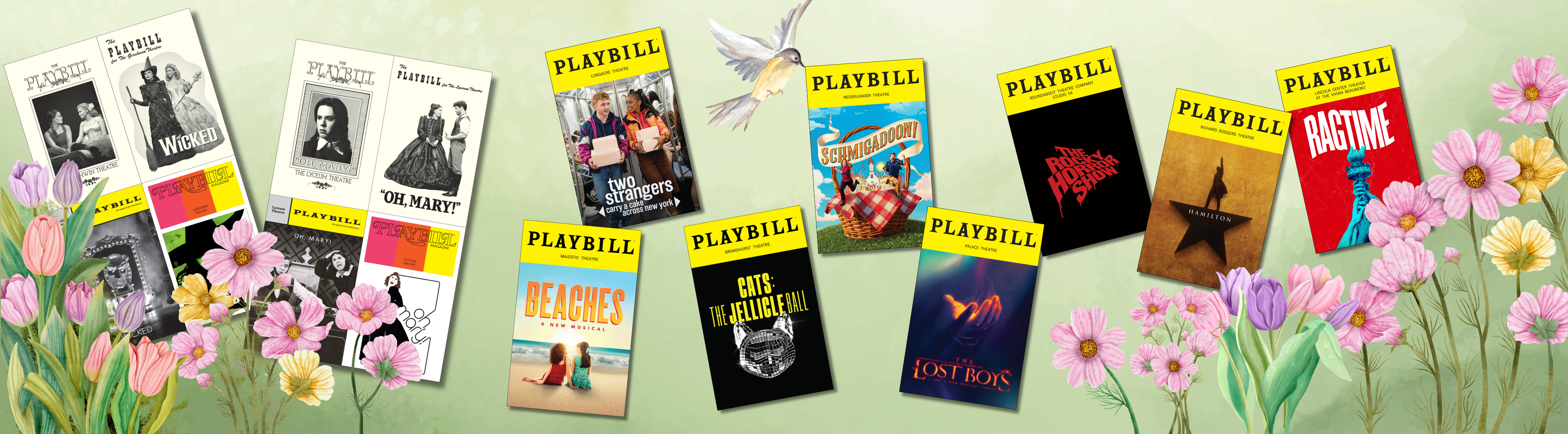 PLAYBILL STICKERS