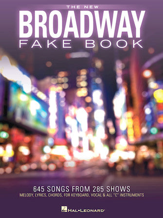 THE NEW BROADWAY FAKE BOOK