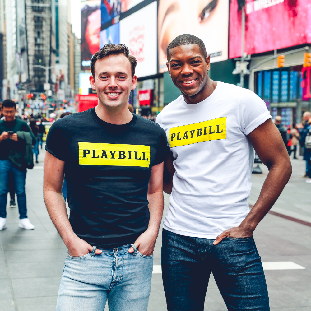 Playbill Logo Tee - Black