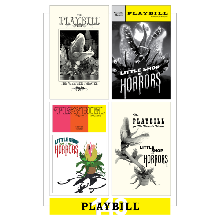 Playbill's 140th Anniversary Legacy Cover Poster - LITTLE SHOP OF HORR