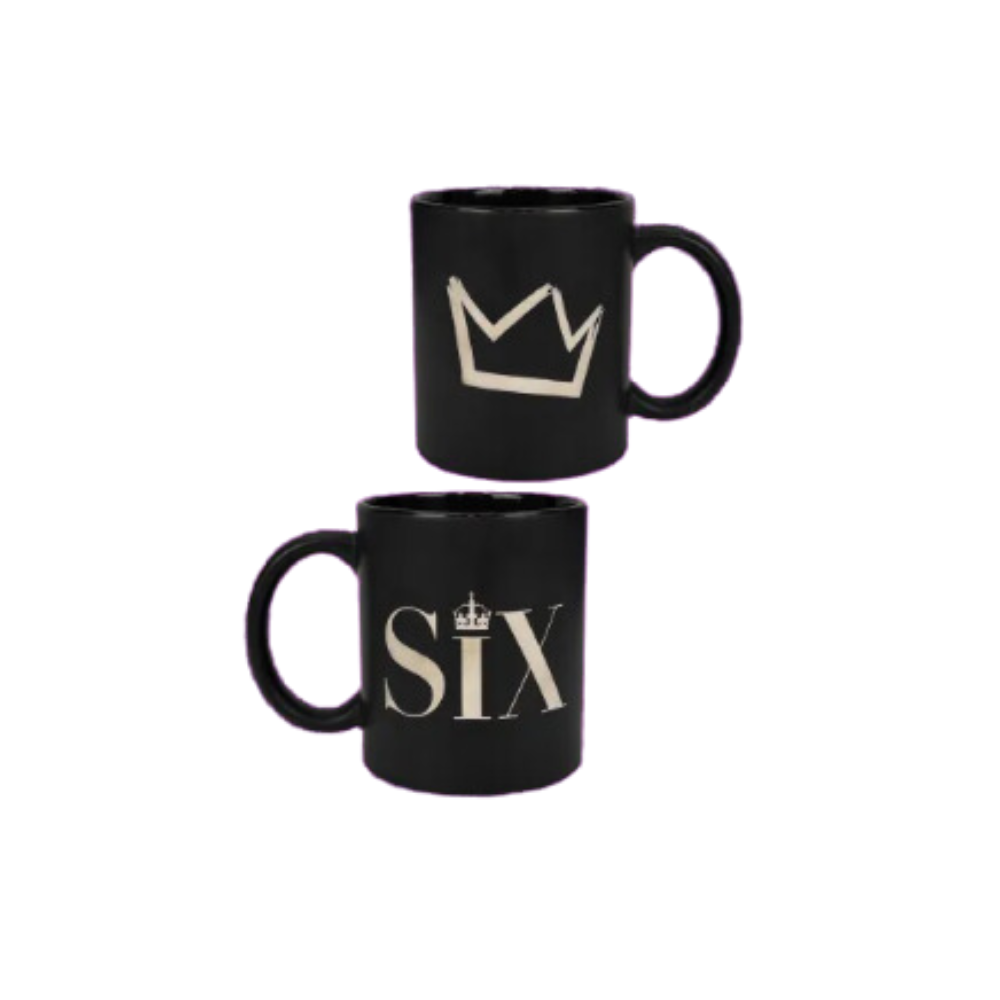 SIX the Broadway Musical - Etch Mug Black