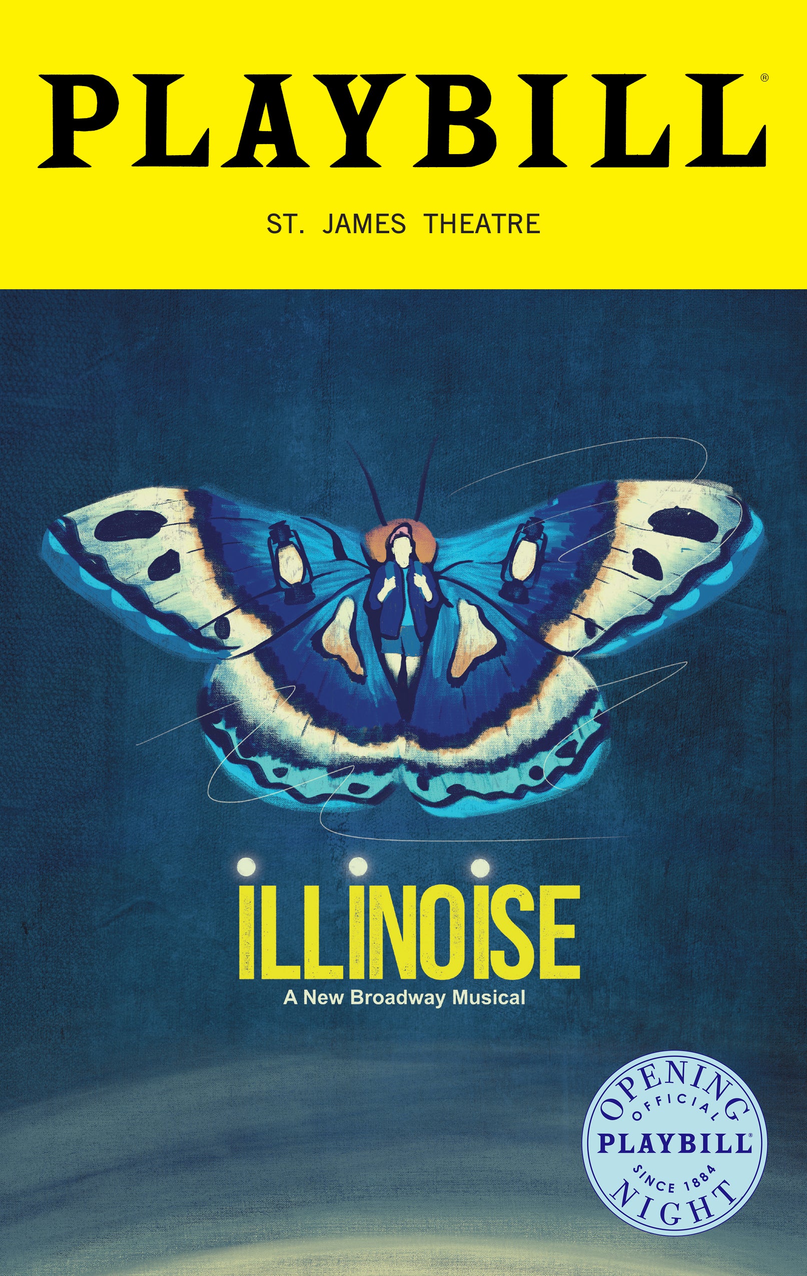 Illinoise Limited Edition Official Opening Night Playbill