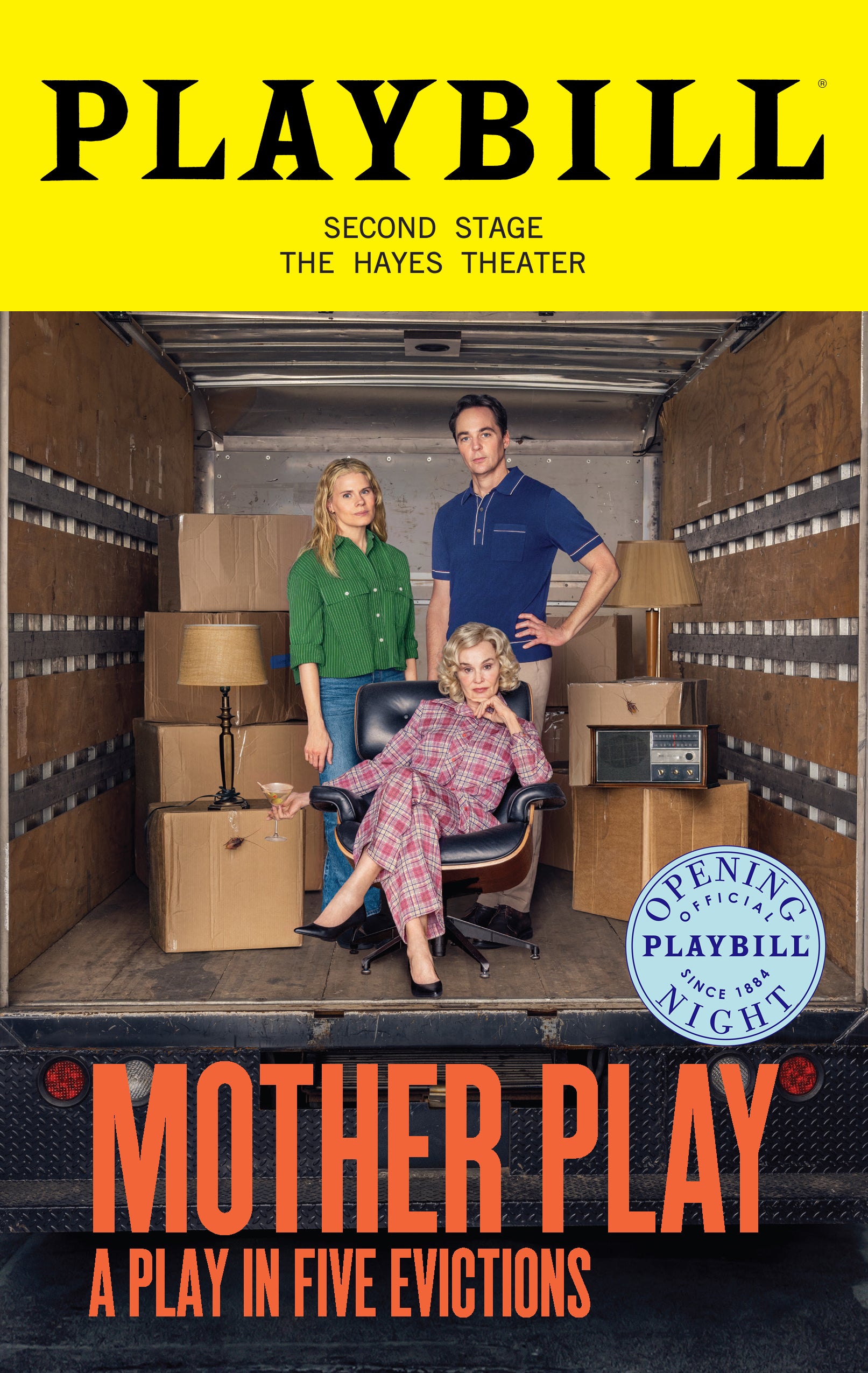 Mother Play Limited Edition Official Opening Night Playbill