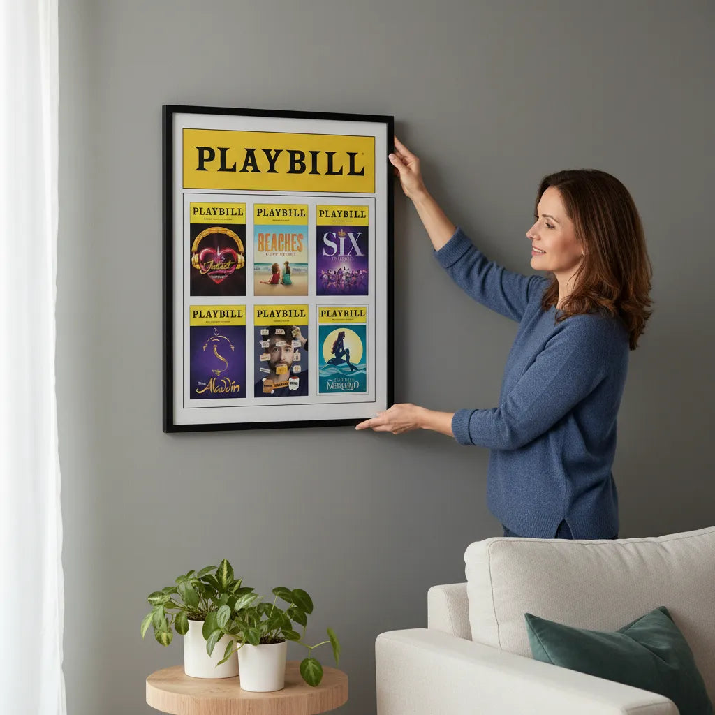 Custom Playbill 18" x 24" Poster with 6 Playbill Covers - Choose 6 favorites from 70+ covers