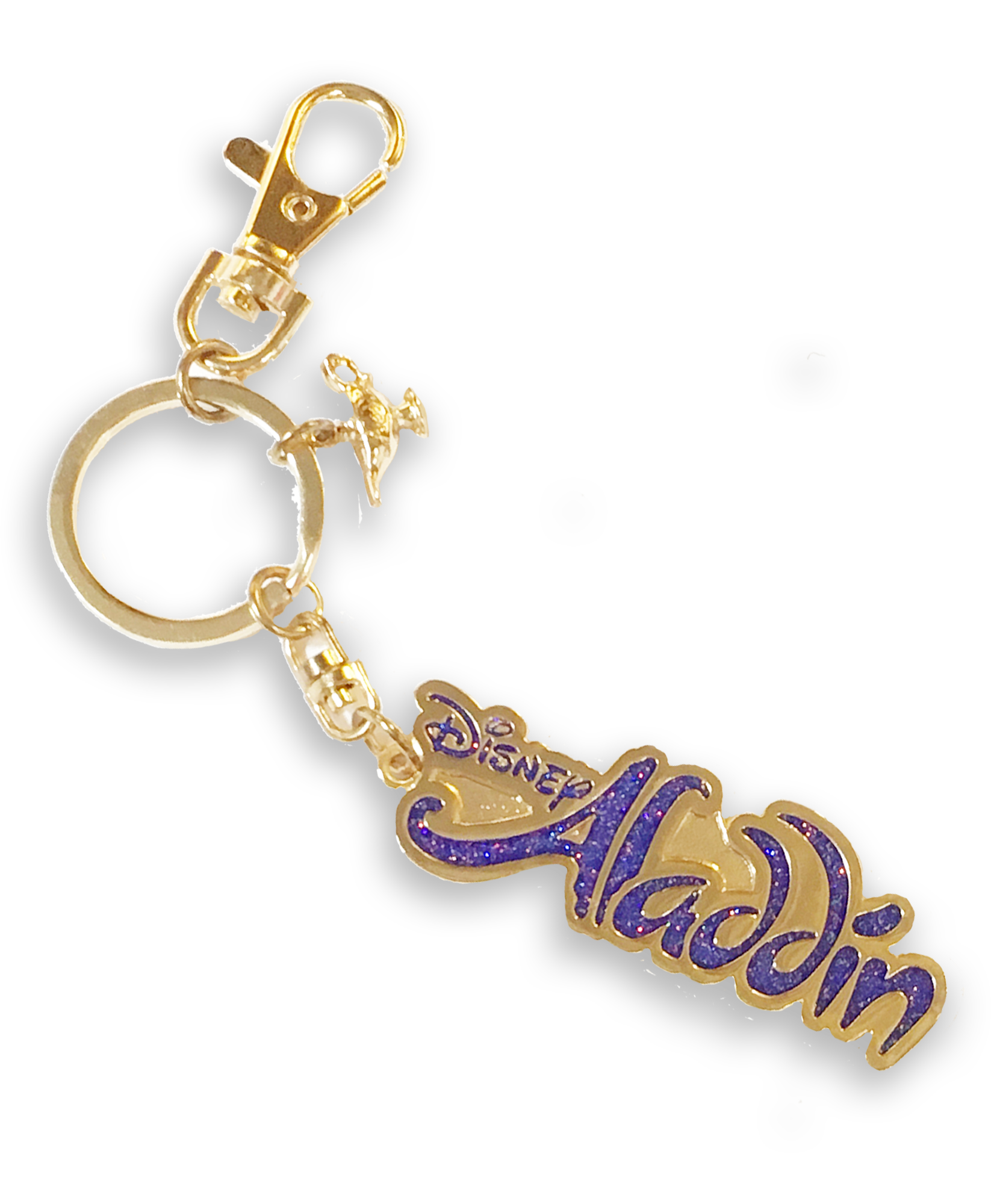 Aladdin the Broadway Musical Title Keychain