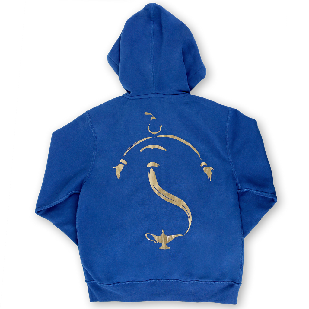 Aladdin the Broadway Musical - Blue Zip Hoodie MFA