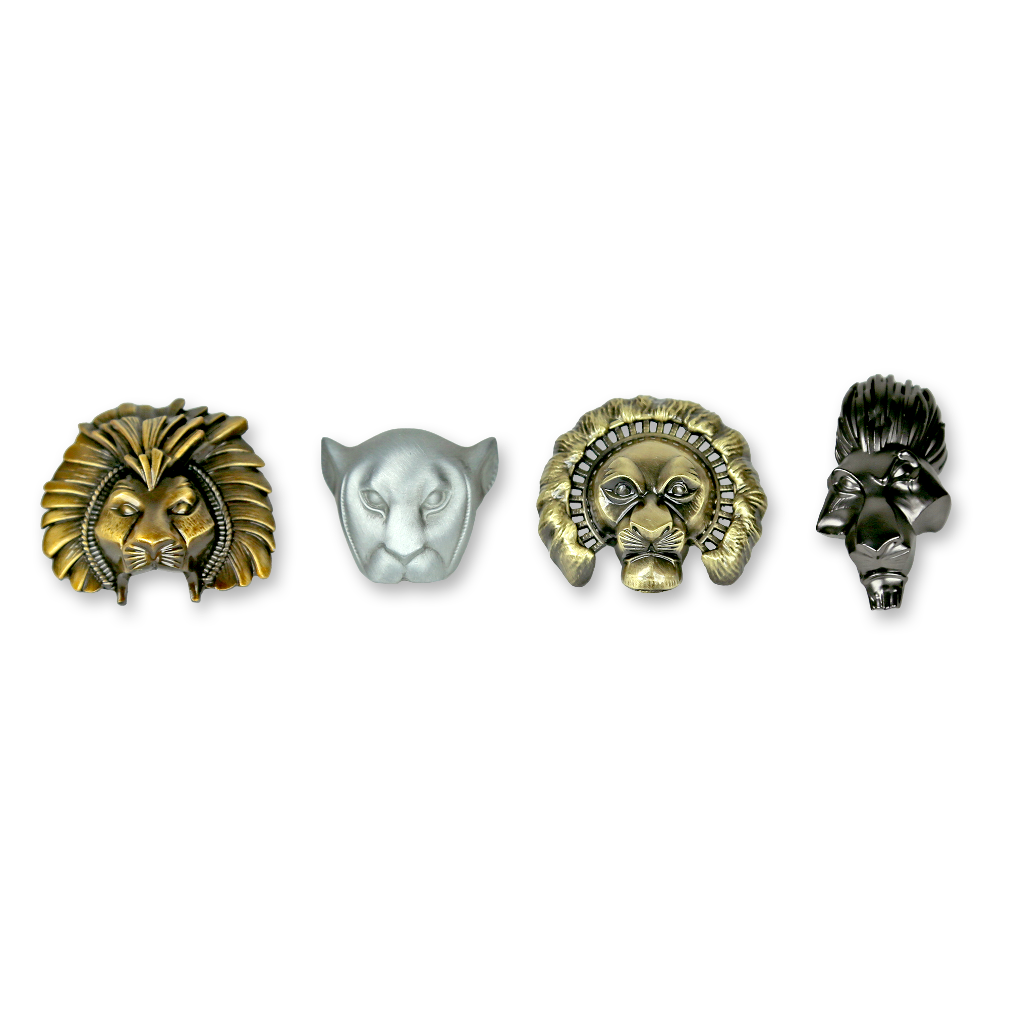 The Lion King the Broadway Musical - Mask Pin Set
