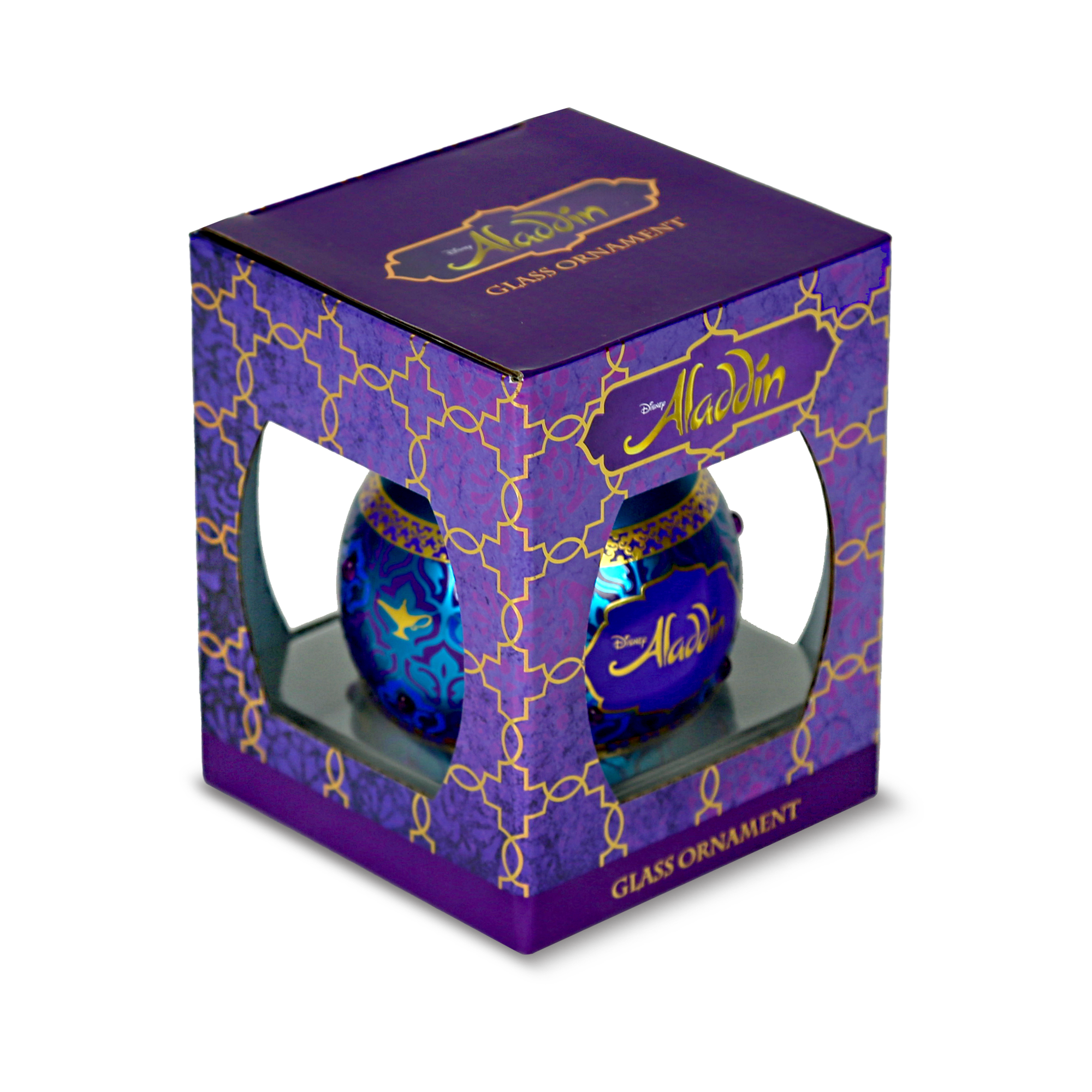 Aladdin the Broadway Musical - 2024 Glass Ball Ornament