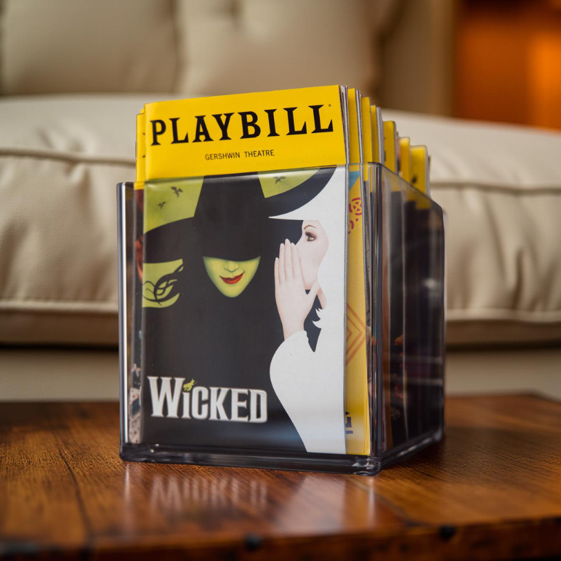 Playbill Showcase Storage Cube