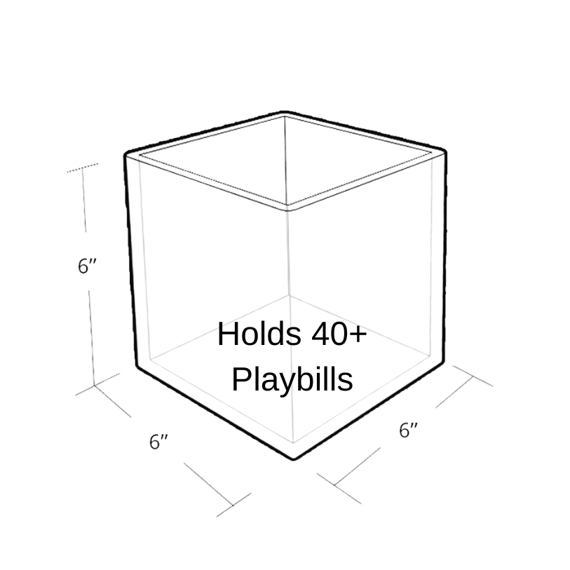 Playbill Showcase Storage Cube