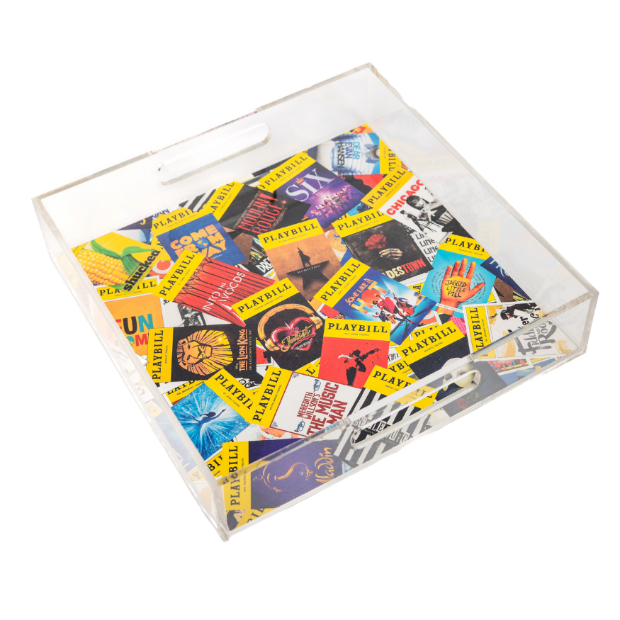 Playbill Covers Acrylic Trays