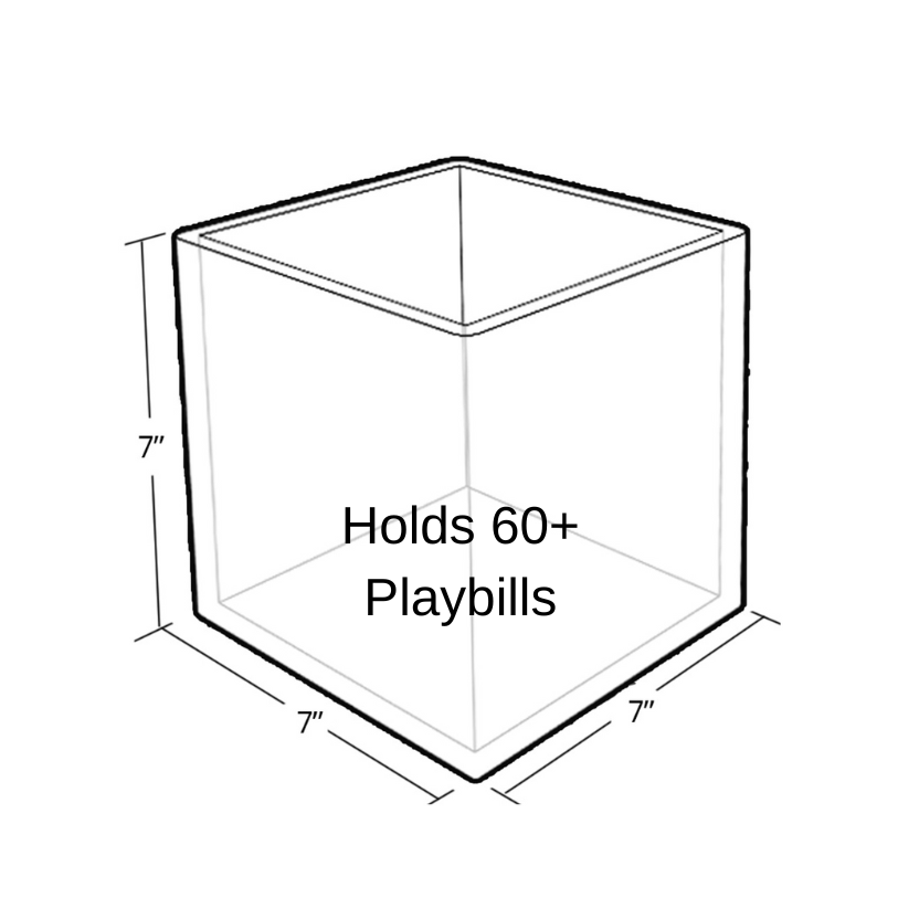 Playbill Showcase Storage Cube