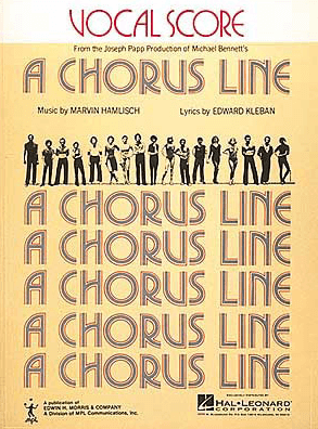 邦楽 chorus lines / ehamiku A Chorus Line Vocal Score