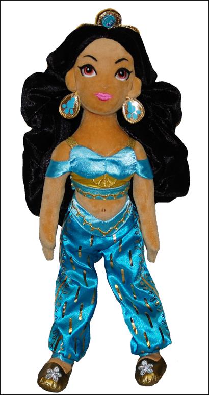Disney Store Jasmine Plush Aladdin The Broadway Musical Princess