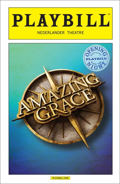 Amazing Grace Limited Edition Official Opening Night Playbill