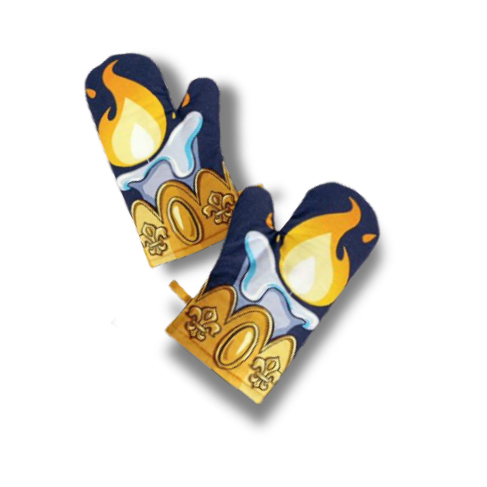 Beauty and the Beast The Musical - Lumiere Apron & Mitts Set