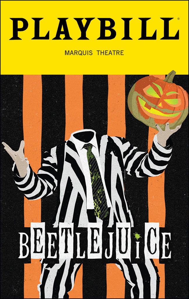Beetlejuice the Broadway Musical Special October 2022 Edition Playbill