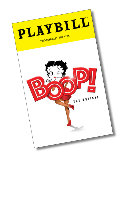 BOOP! The Musical Playbill Sticker