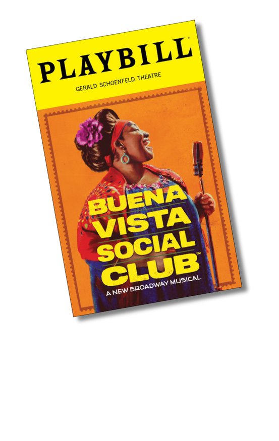 Buena Vista Social Club Playbill Sticker