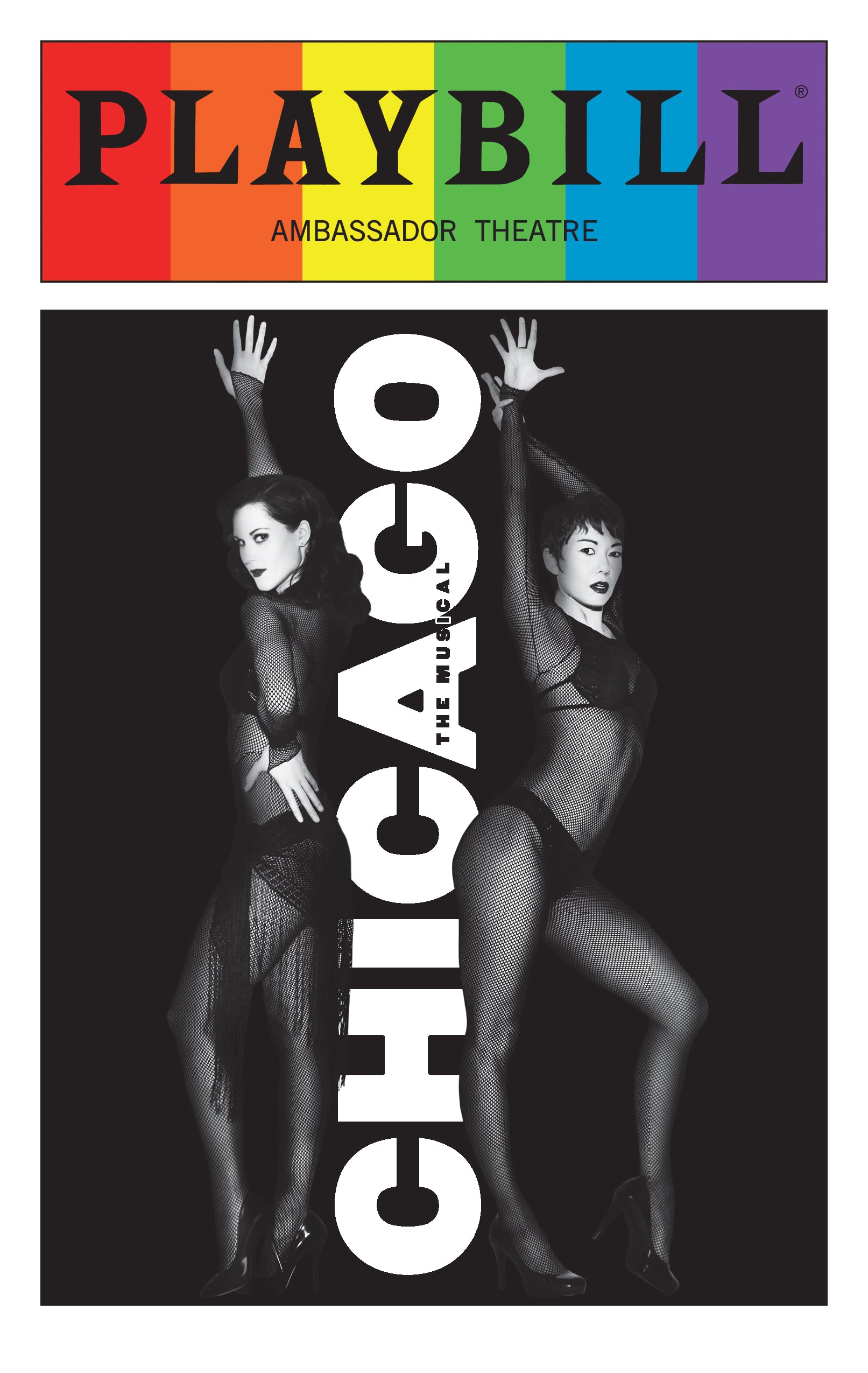 Chicago - June 2016 Playbill with Rainbow Pride Logo
