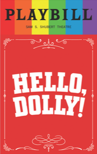 Hello, Dolly! - June 2017 Playbill with Rainbow Pride Logo