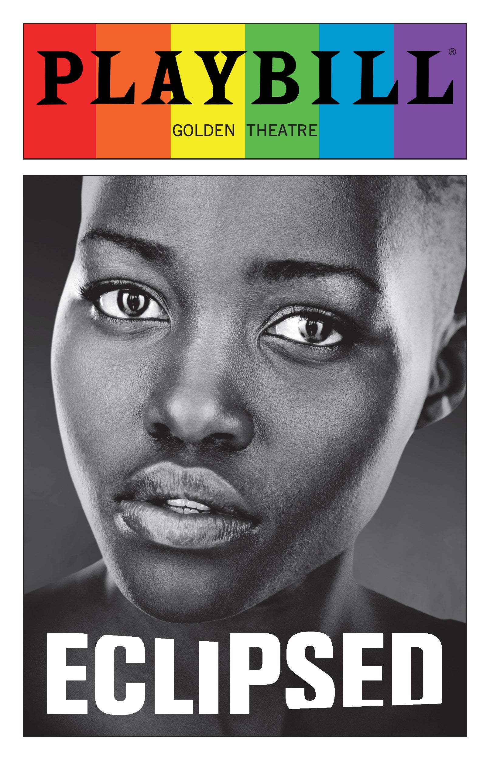 Eclipsed - June 2016 Playbill with Rainbow Pride Logo