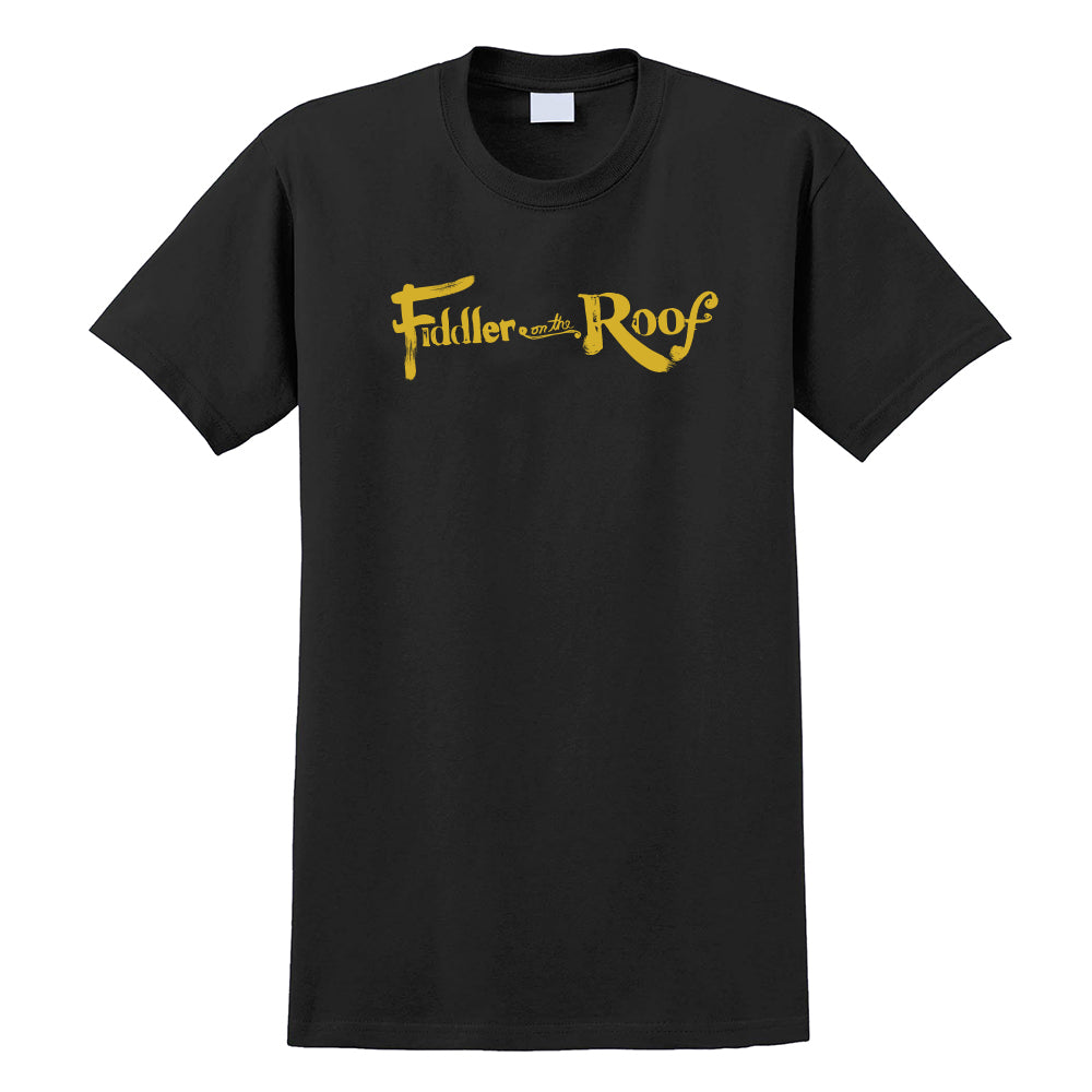 Fiddler On The Roof the Broadway Musical - Black Logo T-shirt