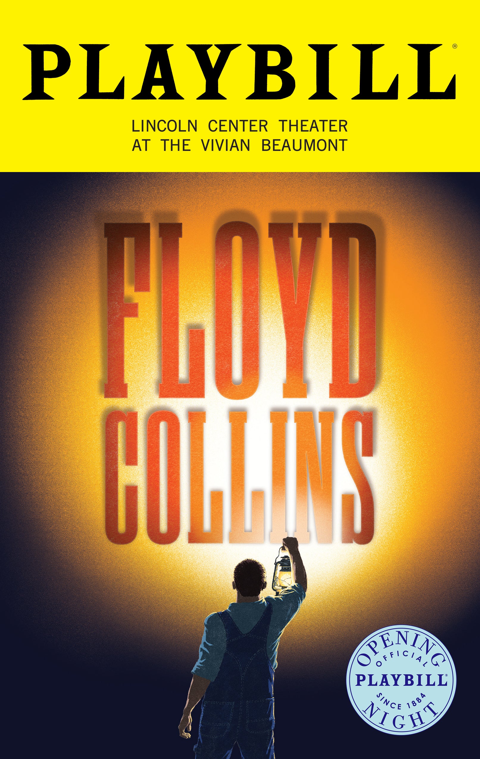 Floyd Collins Limited Edition Official Opening Night Playbill