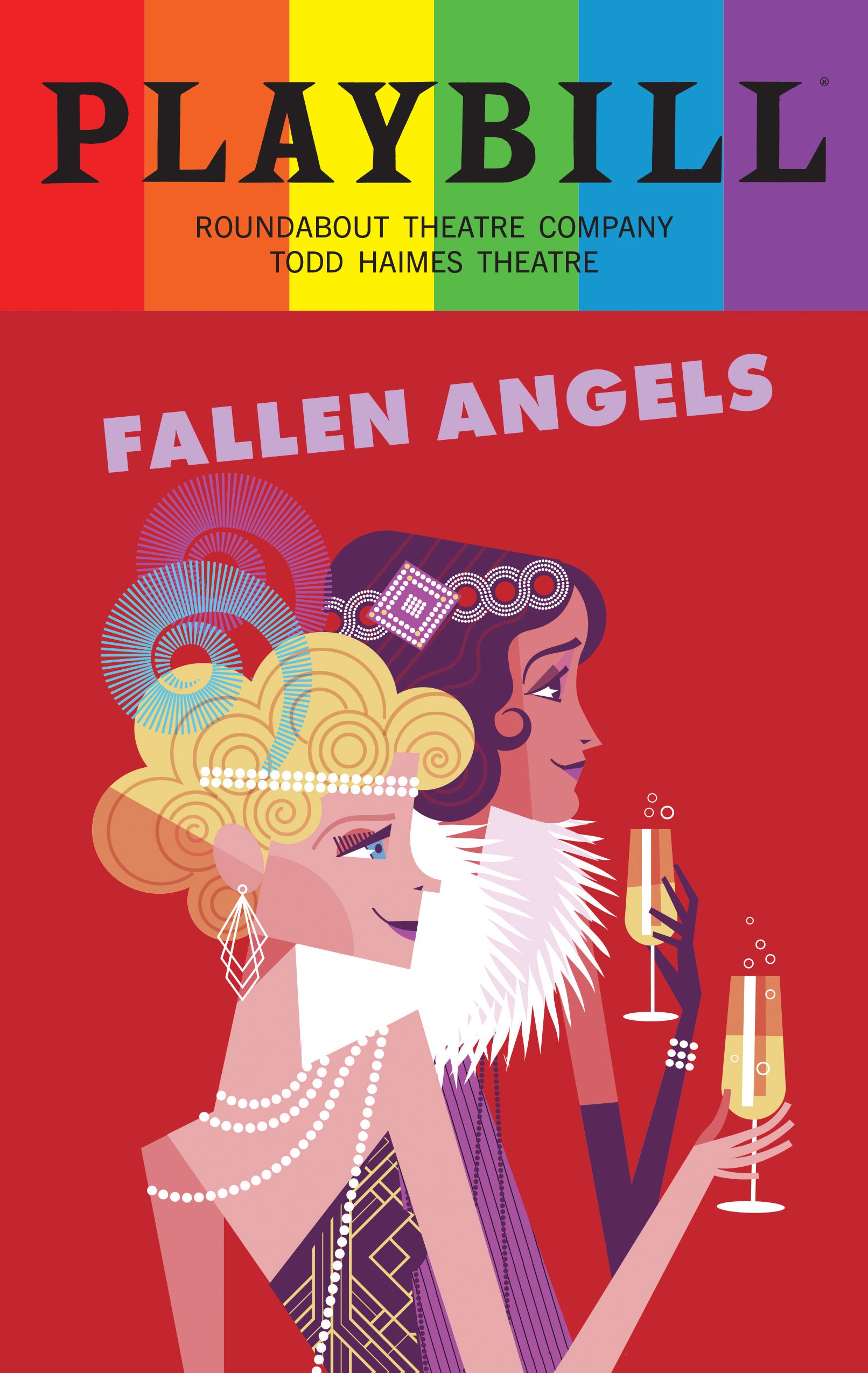 Fallen Angels Limited Edition 2026 Rainbow Pride Playbill