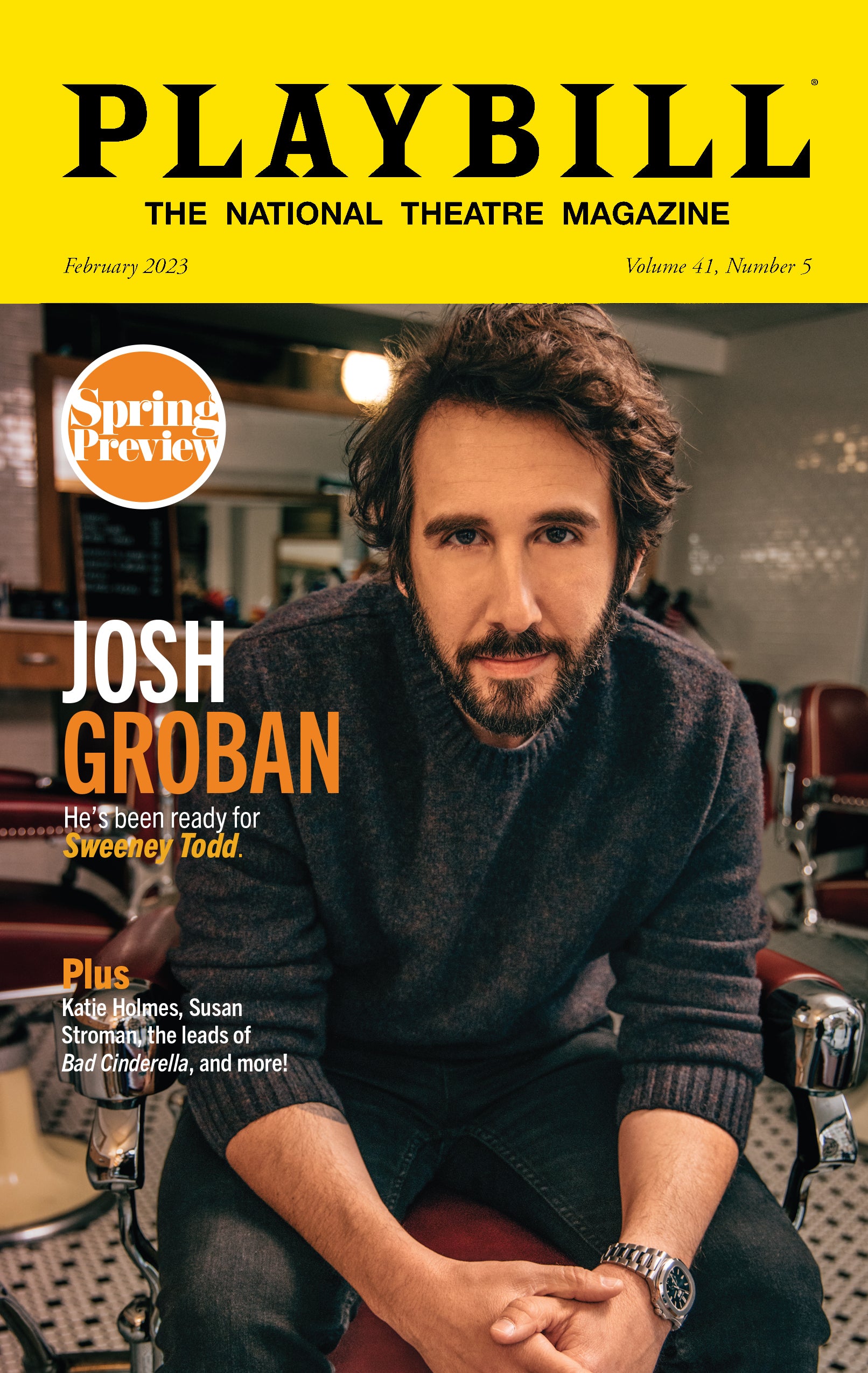 Playbill Magazine Subscription - 1 year: 12 issues