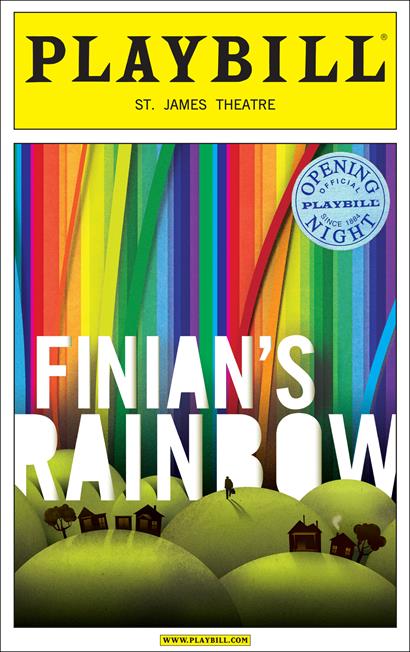 Finian's Rainbow Limited Edition Official Opening Night Playbill