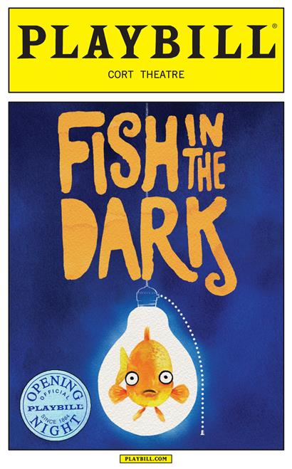 Fish in the Dark Limited Edition Official Opening Night Playbill