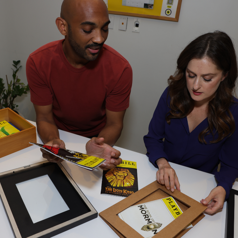 "My First Broadway Show" Playbill Display Frame & Certificate