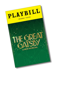 The Great Gatsby Playbill Sticker