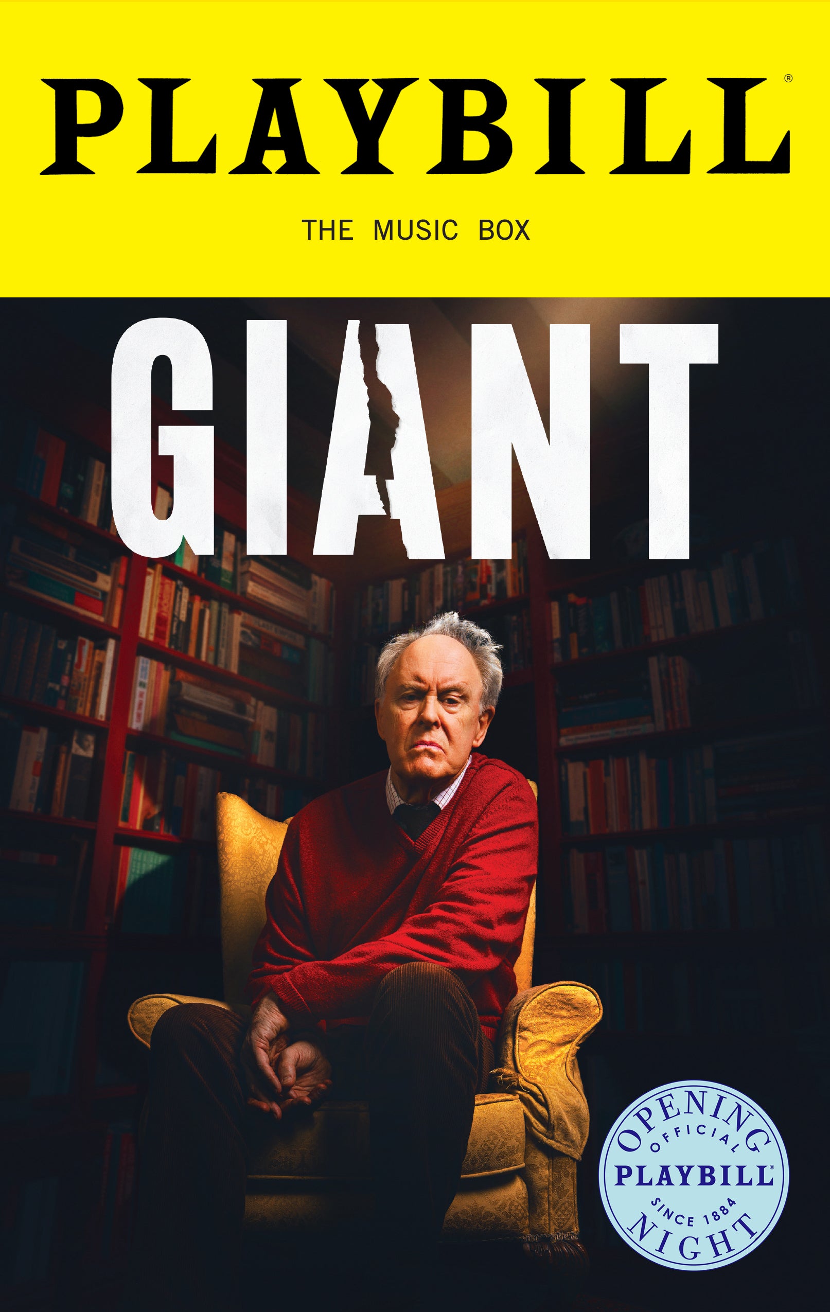 Giant Limited Edition Official Opening Night Playbill
