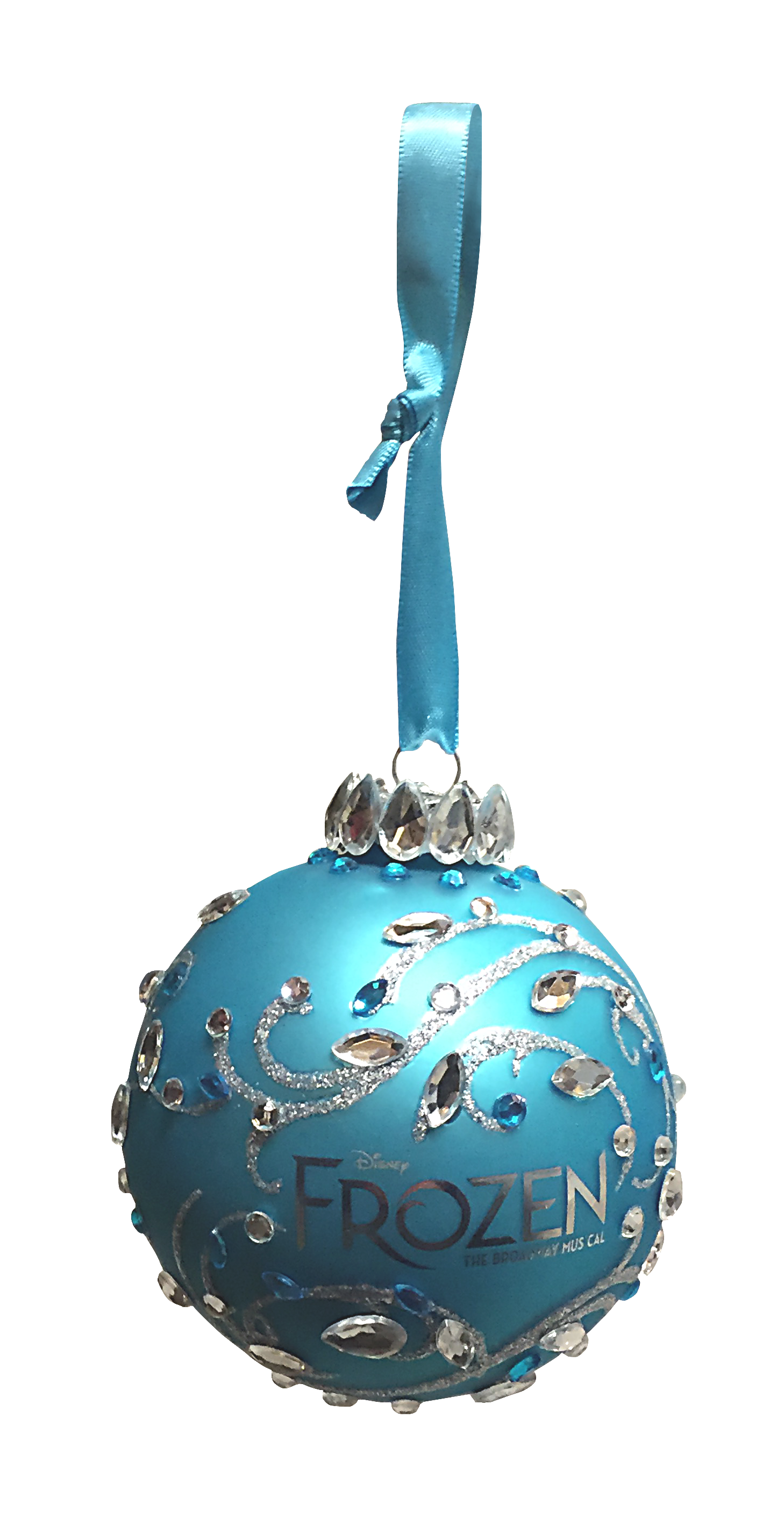 Frozen the Broadway Musical - Glass Ball Ornament