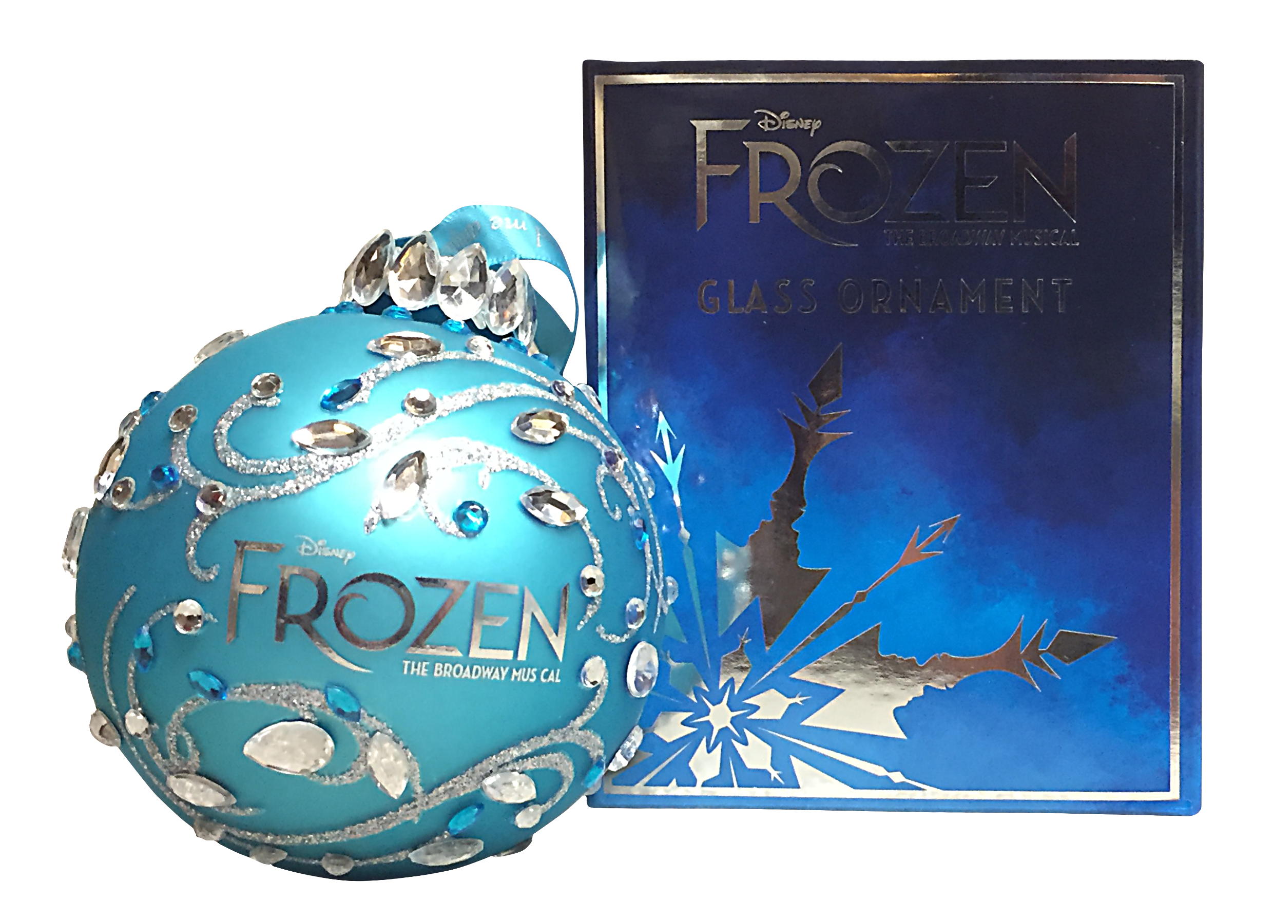 Frozen the Broadway Musical - Glass Ball Ornament