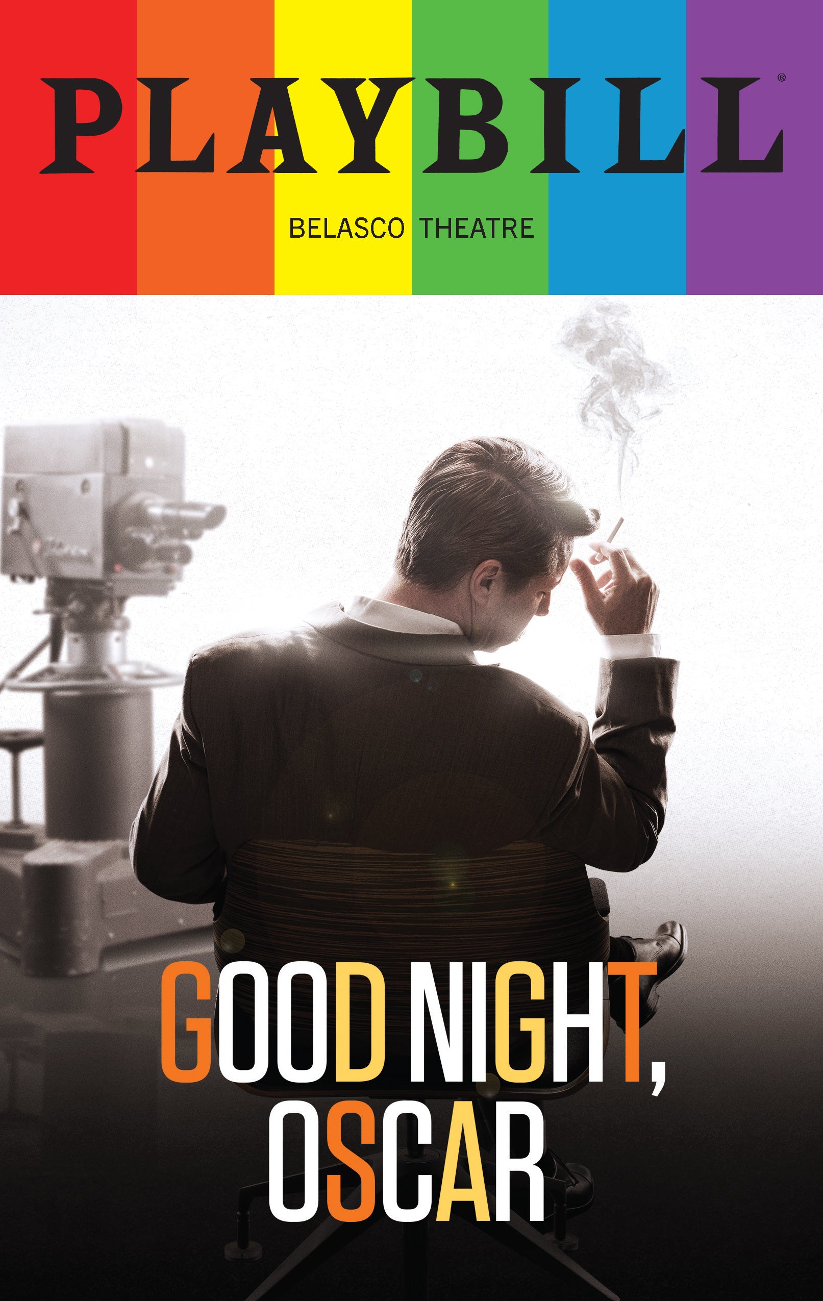 Good Night, Oscar Playbill with Limited Edition 2023 Rainbow Pride Logo