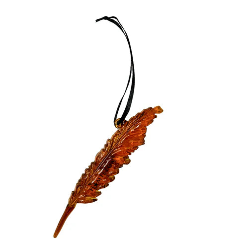 Hamilton the Broadway Musical - Glass Quill Ornament