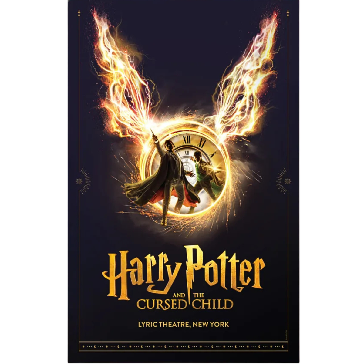 Harry Potter and the Cursed Child Broadway Windowcard