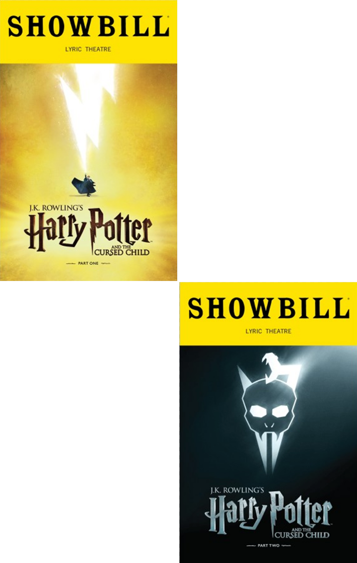 Harry Potter and the Cursed Child, Parts One and Two New Edition Playbills