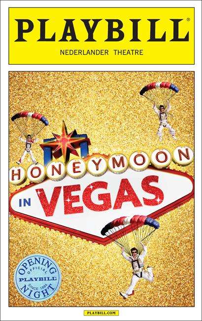 Honeymoon in Vegas Limited Editon Official Opening Night Playbill