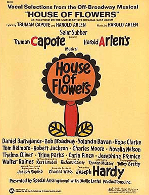 House of Flowers Piano-Vocal Selections Songbook