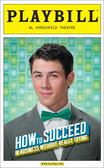 How To Succeed: Nick Jonas's First Performance - Limited Edition Collector's Playbill