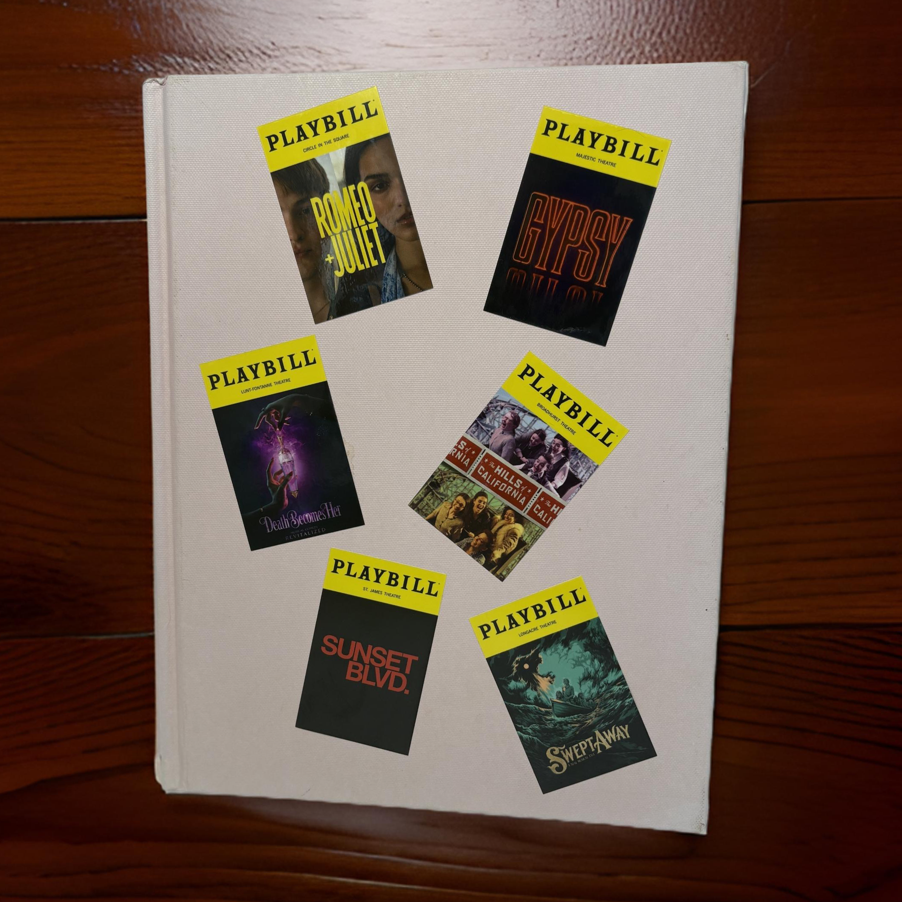 Maybe Happy Ending Playbill Sticker
