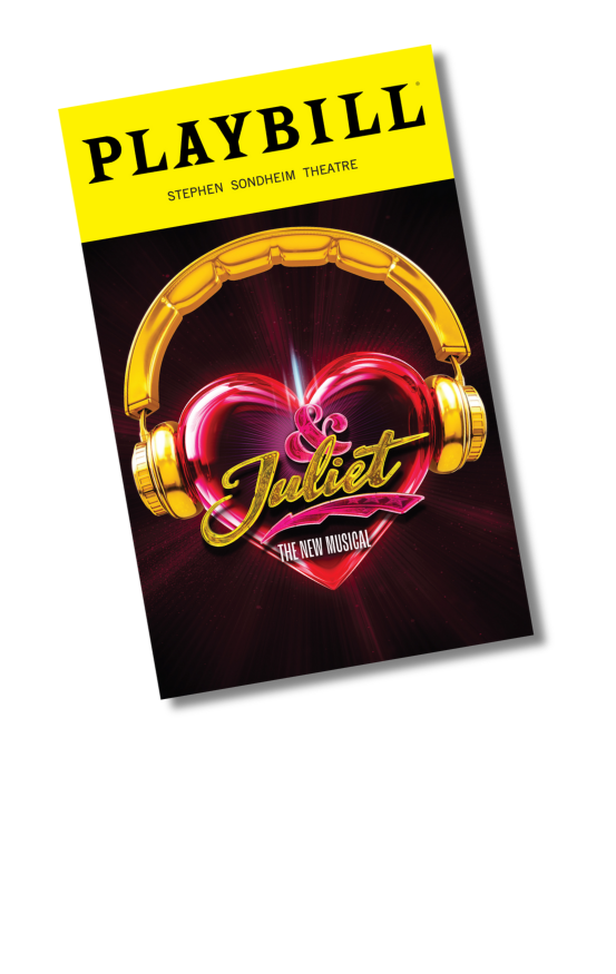 & Juliet Playbill Sticker